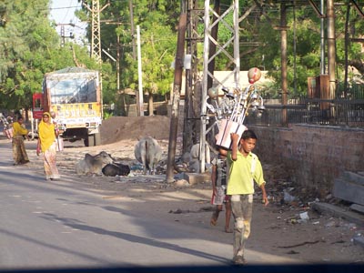 Strassenkinder in Jodhpur