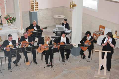 Mandolinenorchester "Euphonia" in der Stadtkirche Waltershausen