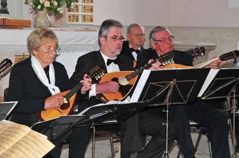 Mandolinenorchester "Euphonia" in der Stadtkirche Waltershausen