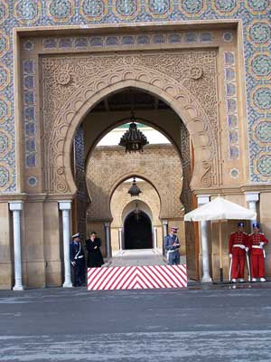 Königspalast Rabat Marokko