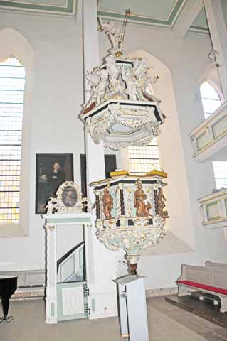 Kanzel Augustinerkirche Gotha / Thüringen