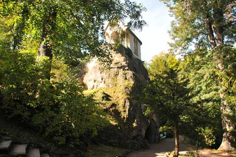 Kapelle Bonifatius Bonifatiusfelsen Schweina