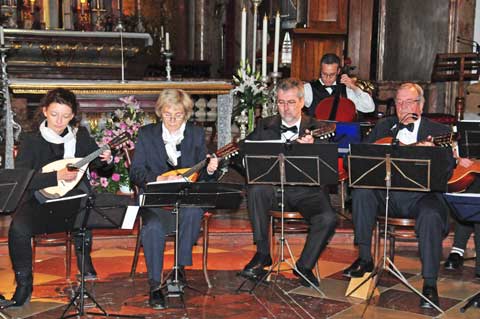 Mandolinenkonzert in der Peterskirche Wien