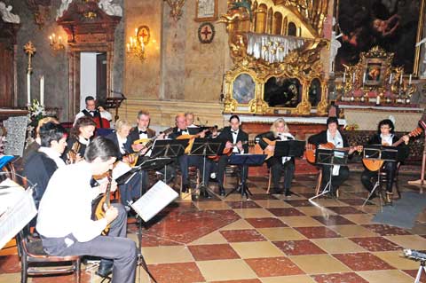 Mandolinenkonzert in der Peterskirche Wien